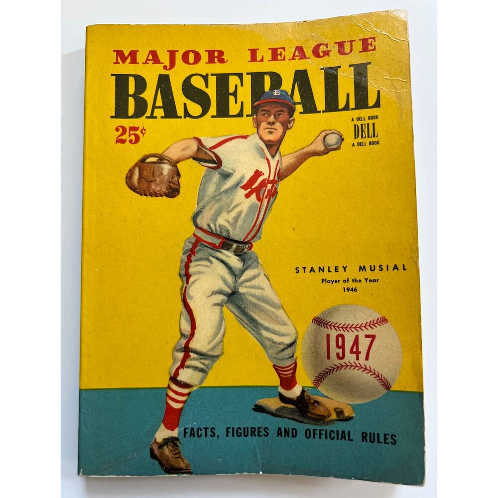 1947 Stan Musial Book Major League Baseball Musial Rookie Stan the Man Cardinals
